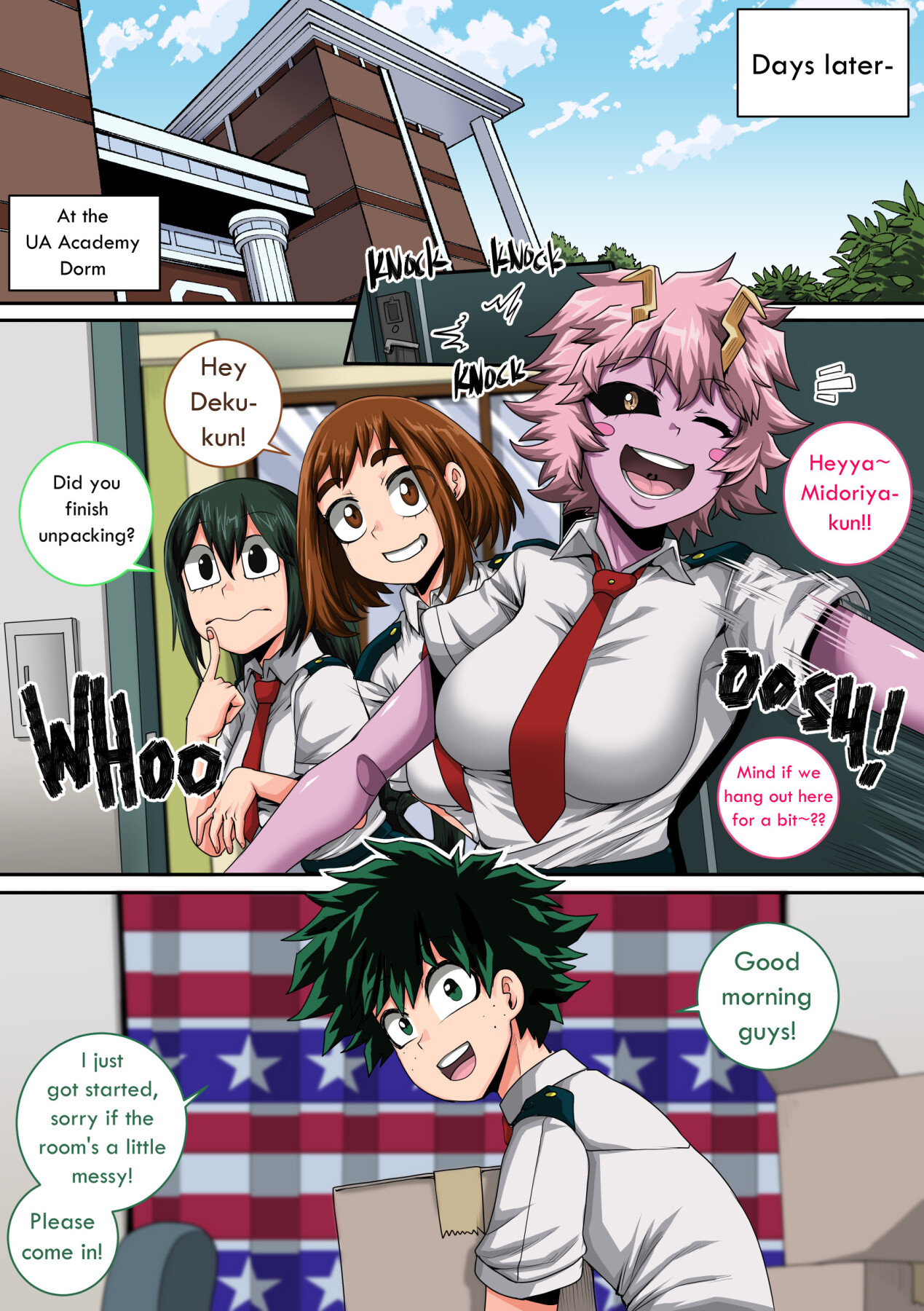 Hentai Manga Comic-My Harem Academia Chapter 8-Chapter 3 Breaking into a broken heart-108